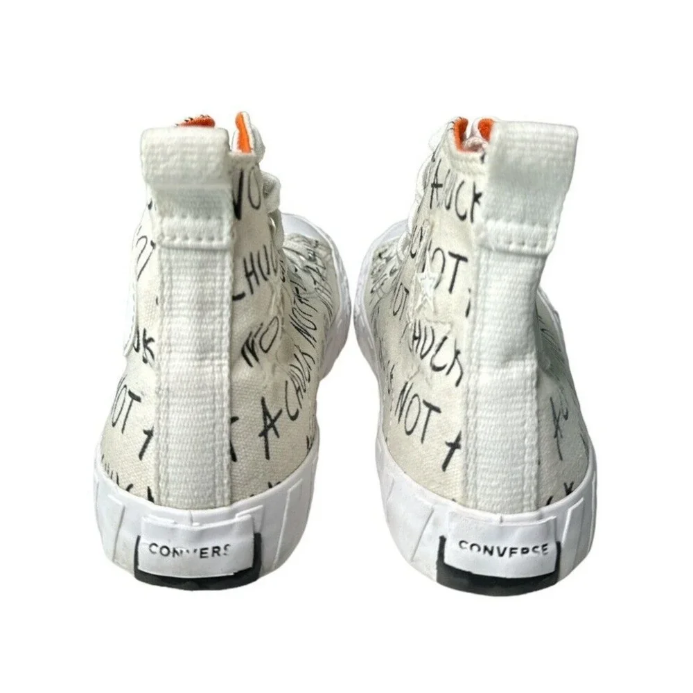 Converse Not A Chuck Little Kids High‑Top Canvas Sneakers White Size 2